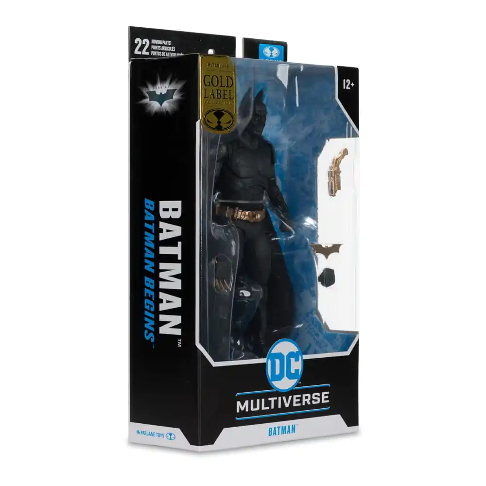 Batman Begins DC Multiverse Figurină de Acțiune Batman (Gold Label) 18 cm poza produsului