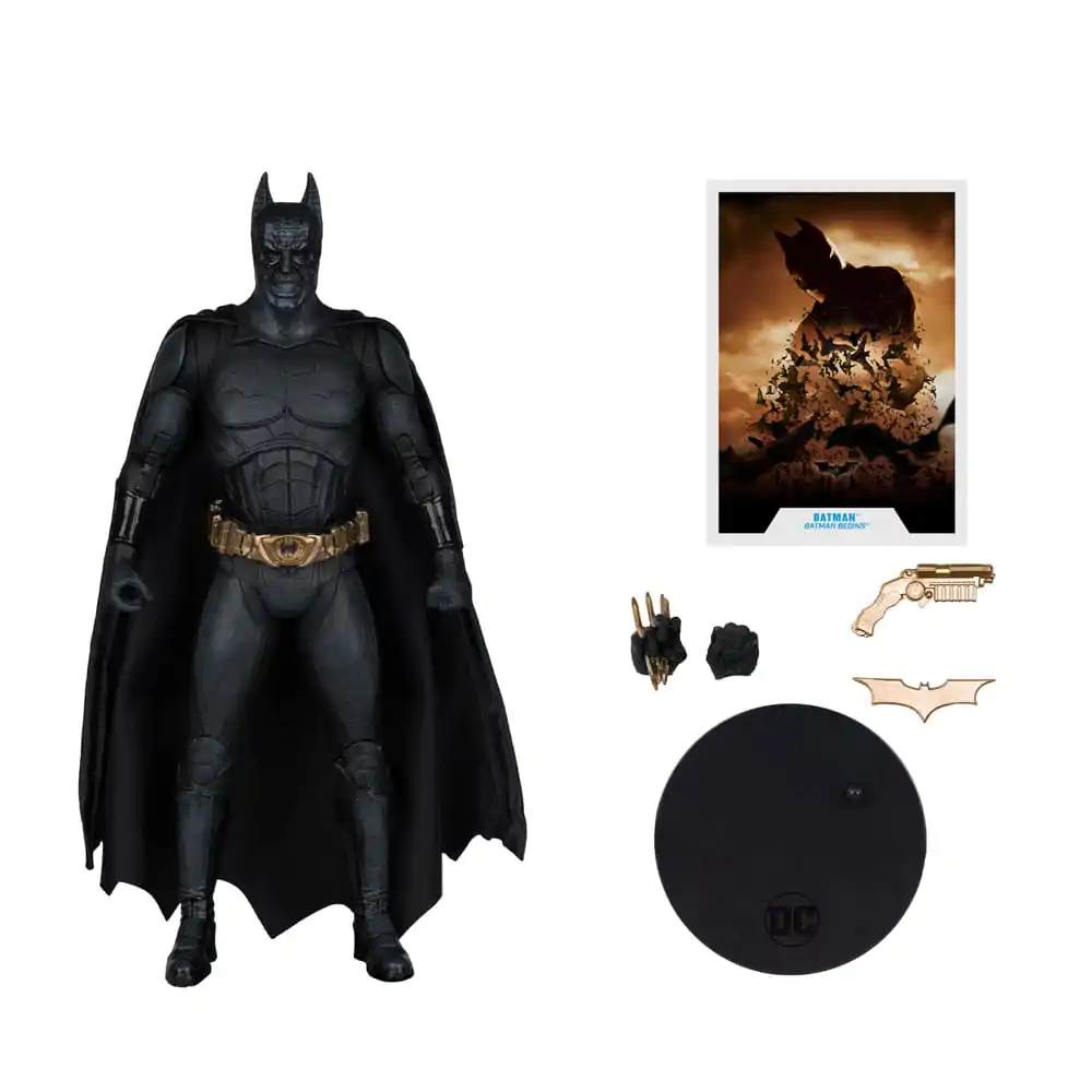 Batman Begins DC Multiverse Figurină de Acțiune Batman (Gold Label) 18 cm poza produsului