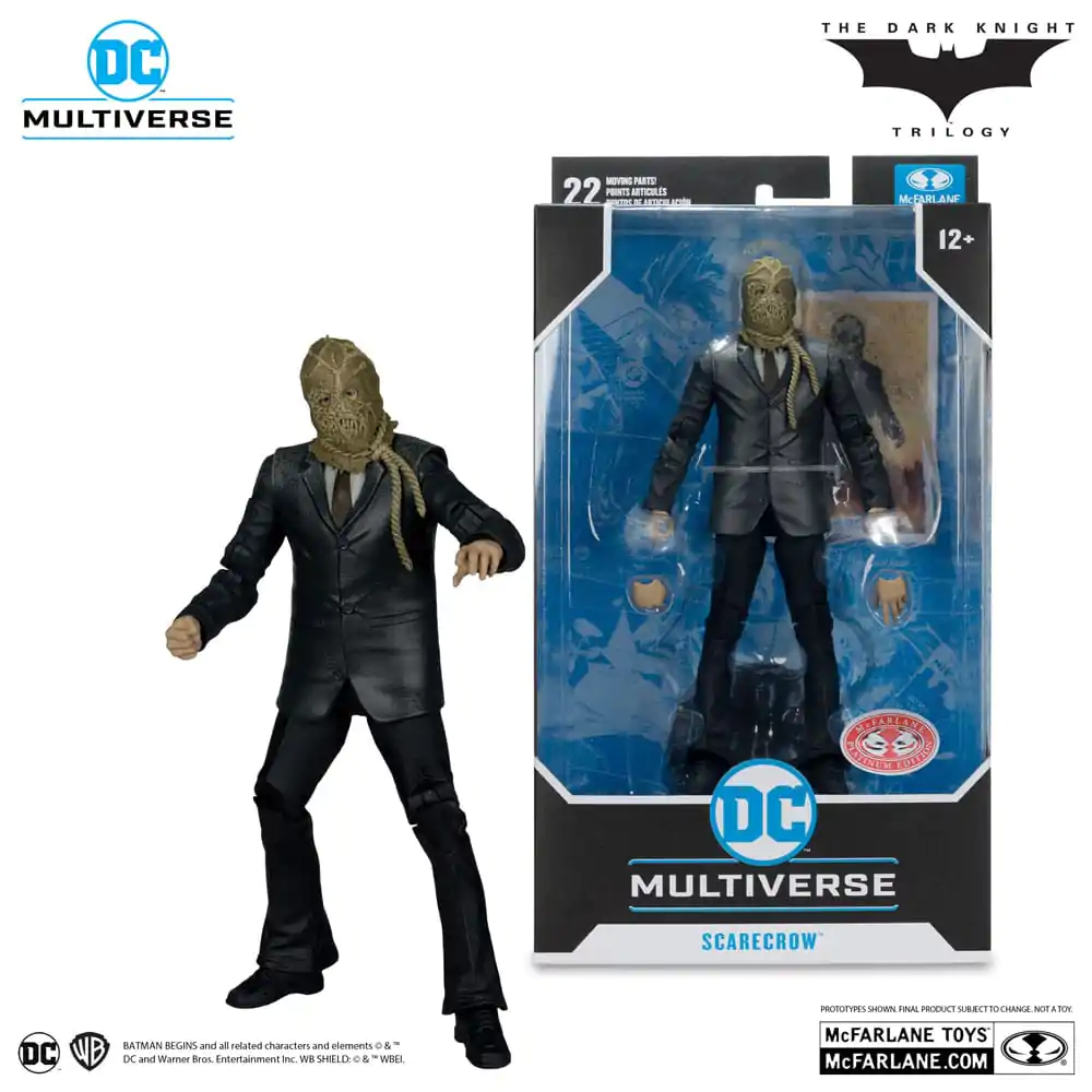 Batman Begins DC Multiverse Figurina de acțiune Scarecrow (Chase Version) 18 cm poza produsului