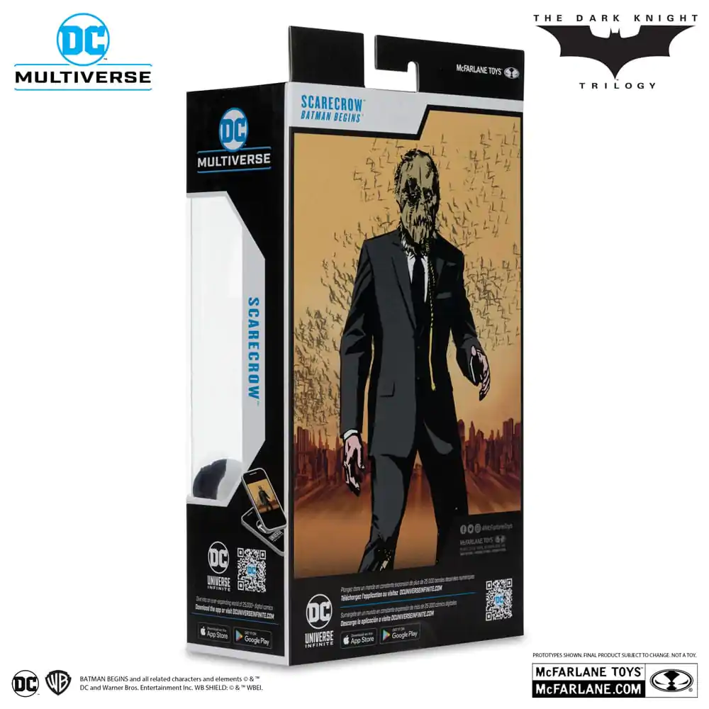 Batman Begins DC Multiverse Figurina de acțiune Scarecrow (Chase Version) 18 cm poza produsului