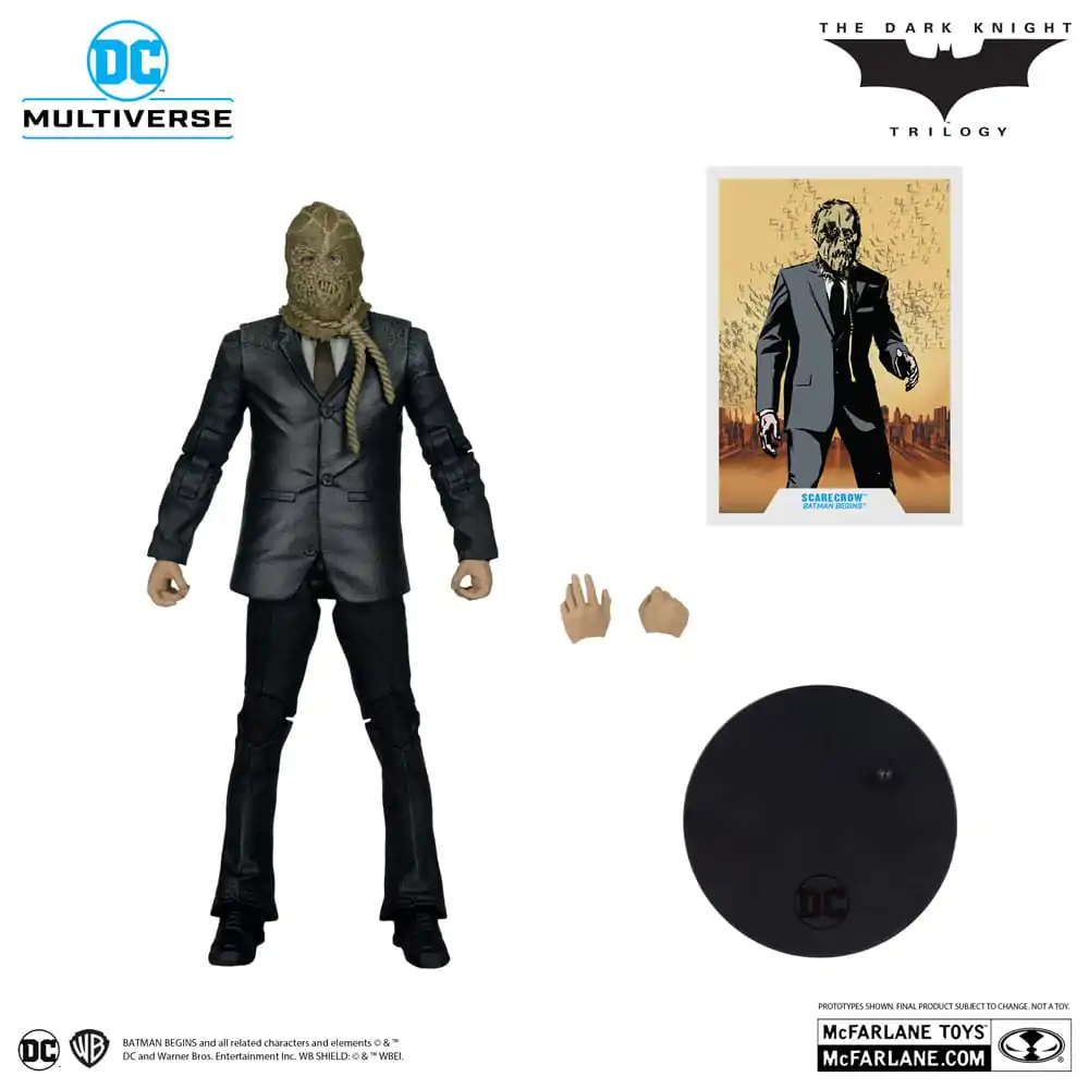 Batman Begins DC Multiverse Figurina de acțiune Scarecrow (Chase Version) 18 cm poza produsului