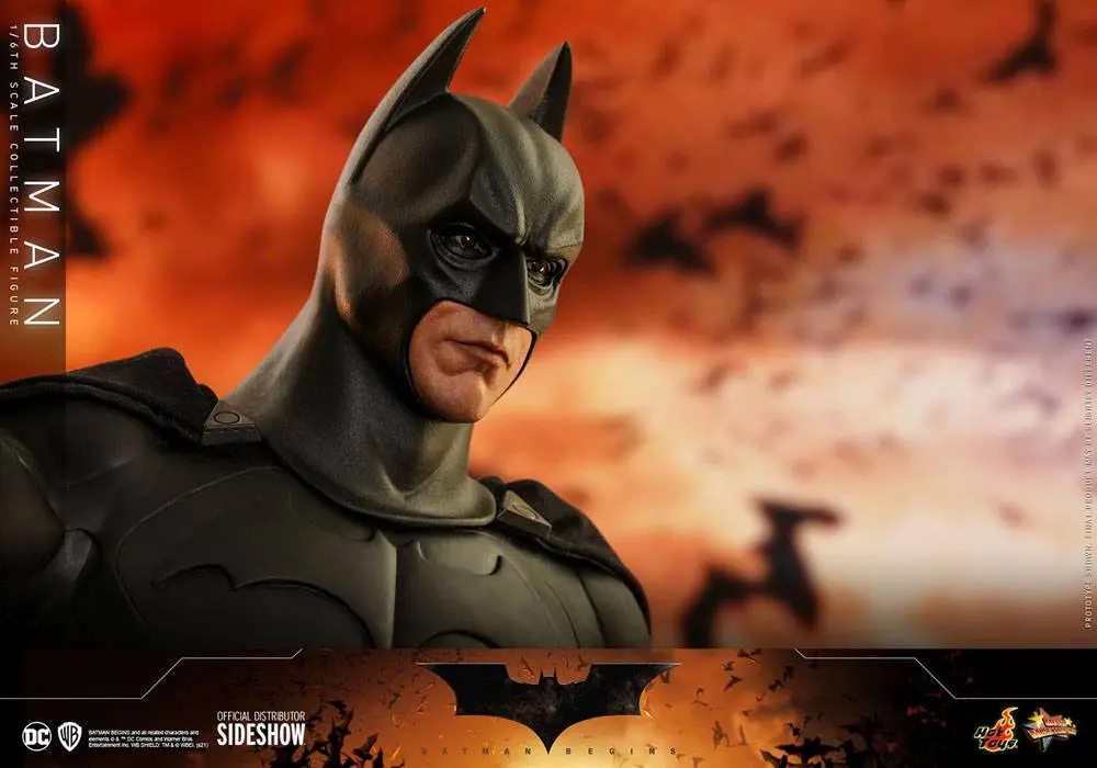 Batman Begins Movie Masterpiece Figurina de Acțiune 1/6 Batman Hot Toys Exclusive 32 cm poza produsului