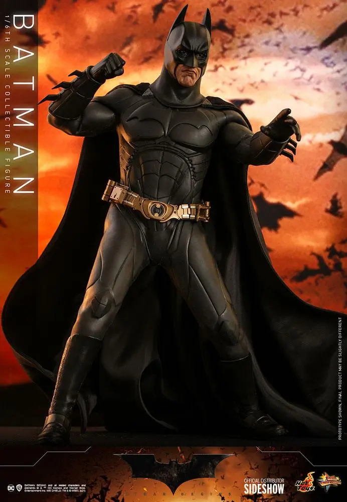Batman Begins Movie Masterpiece Figurina de Acțiune 1/6 Batman Hot Toys Exclusive 32 cm poza produsului