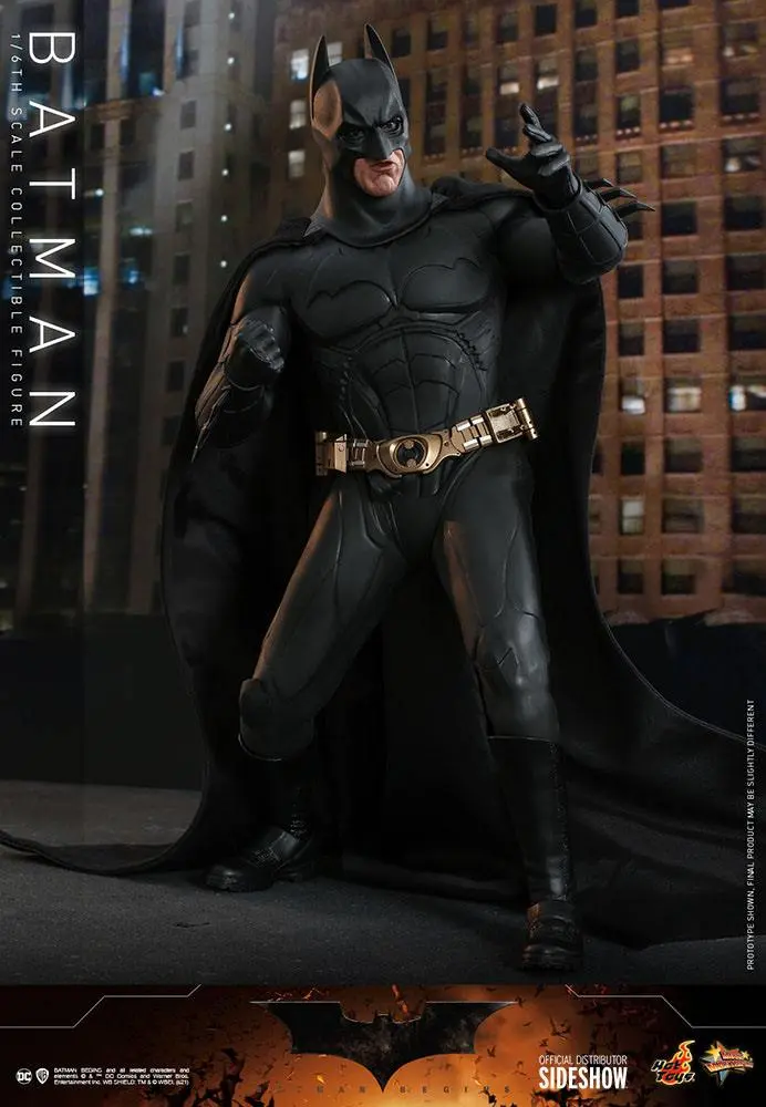 Batman Begins Movie Masterpiece Figurina de Acțiune 1/6 Batman Hot Toys Exclusive 32 cm poza produsului