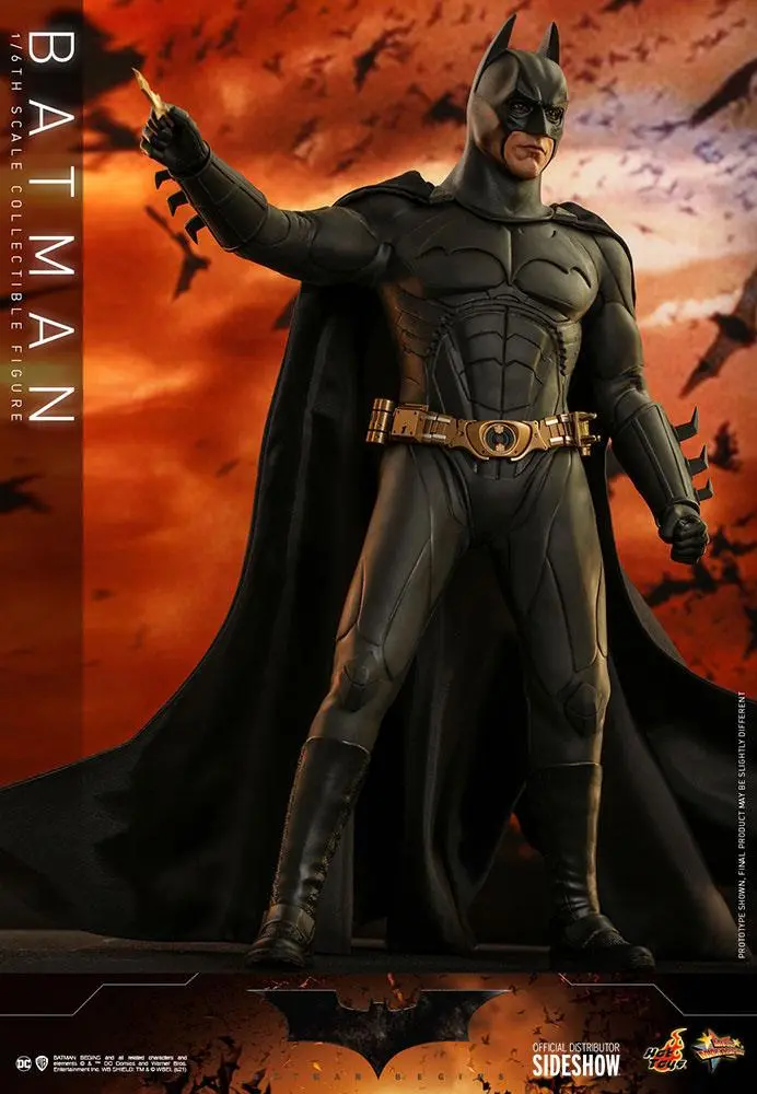 Batman Begins Movie Masterpiece Figurina de Acțiune 1/6 Batman Hot Toys Exclusive 32 cm poza produsului