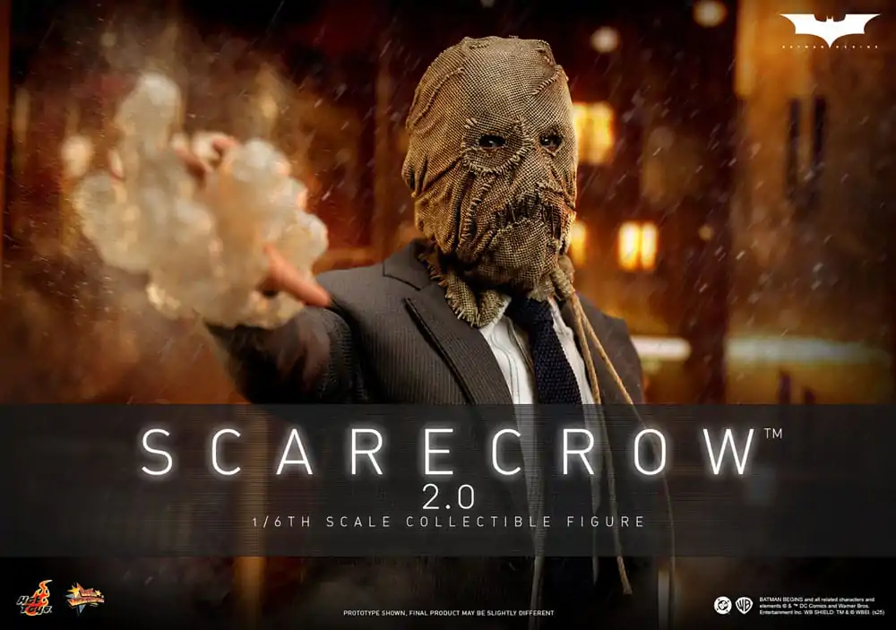 Figurină de acțiune de capodoperă a filmului Batman Begins 1/6 Scarecrow 2.0 30 cm poza produsului