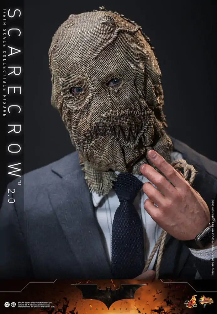 Figurină de acțiune de capodoperă a filmului Batman Begins 1/6 Scarecrow 2.0 30 cm poza produsului