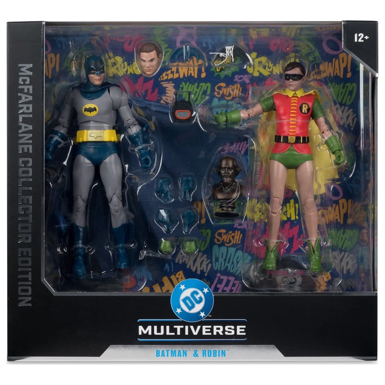 Batman Classic TV Series DC Multiverse McFarlane Collector Edition Action Figure 2-Pack Batman and Robin 18 cm poza produsului
