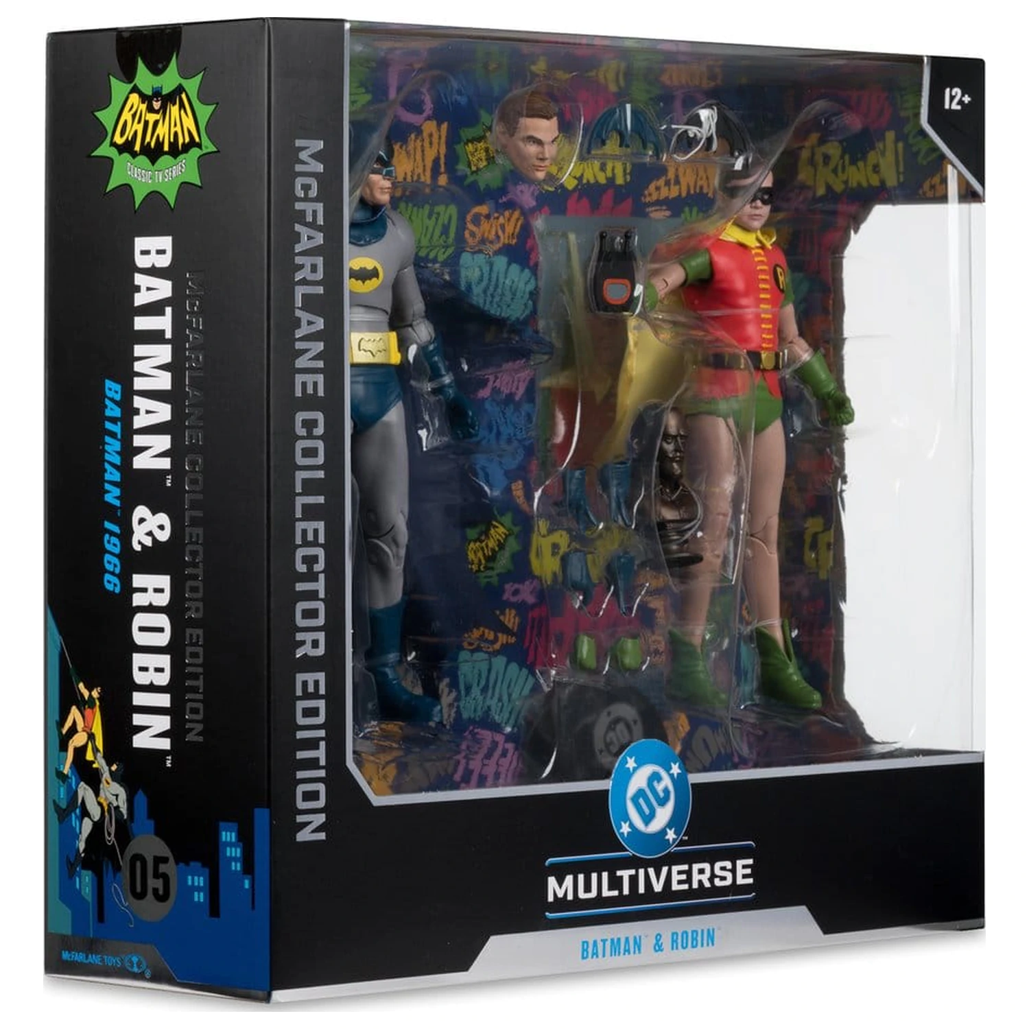 Batman Classic TV Series DC Multiverse McFarlane Collector Edition Action Figure 2-Pack Batman and Robin 18 cm poza produsului
