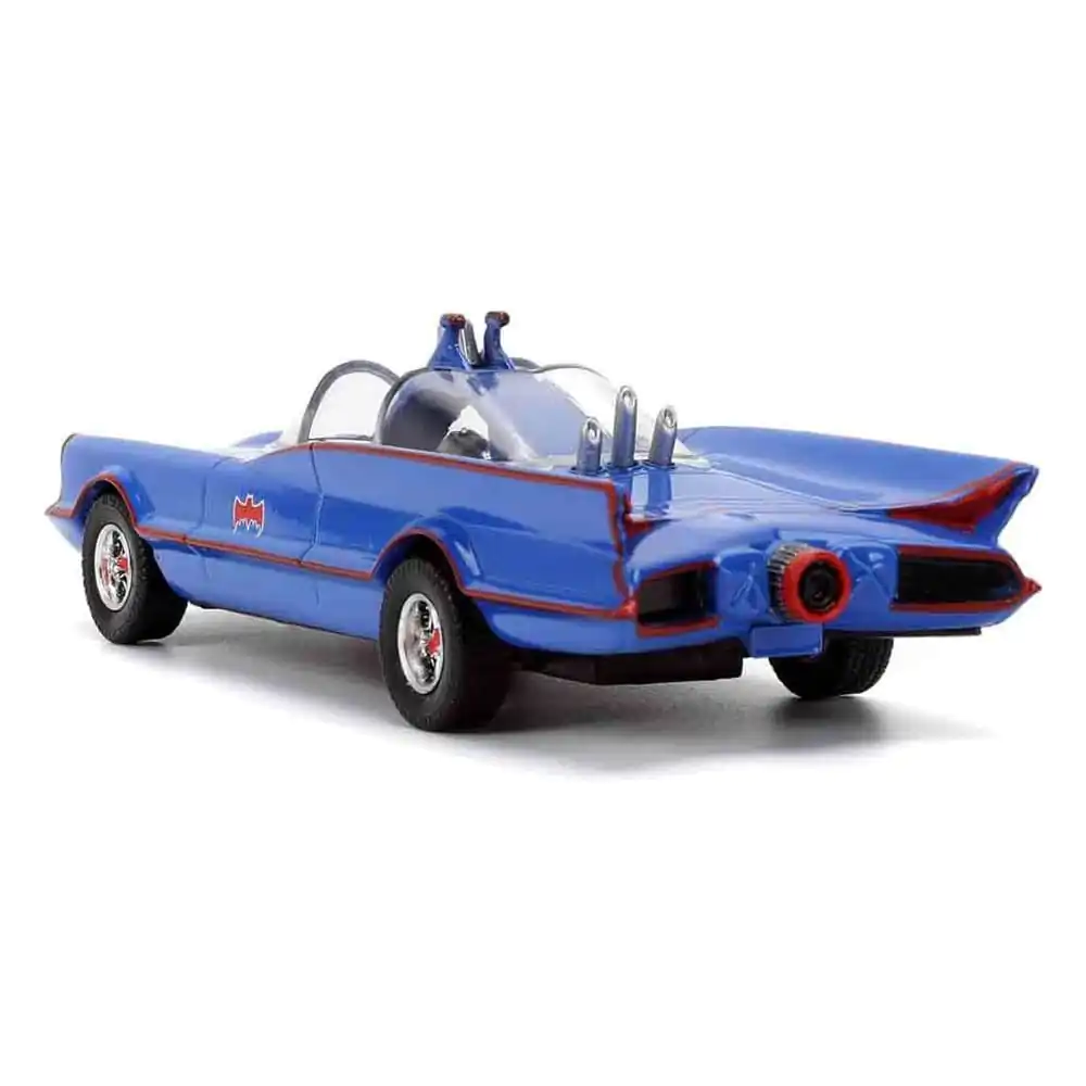 Batman Classic TV Series Model Diecast 1/32 1966 Classic Batmobile Cartoon Ver. poza produsului