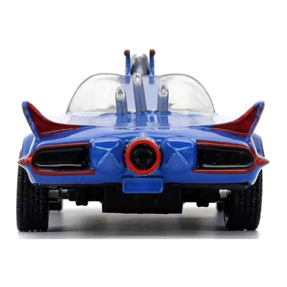 Batman Classic TV Series Model Diecast 1/32 1966 Classic Batmobile Cartoon Ver. poza produsului