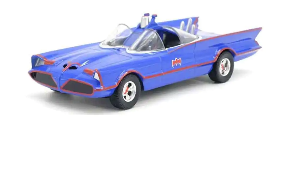 Batman Classic TV Series Model Diecast 1/32 1966 Classic Batmobile Cartoon Ver. poza produsului