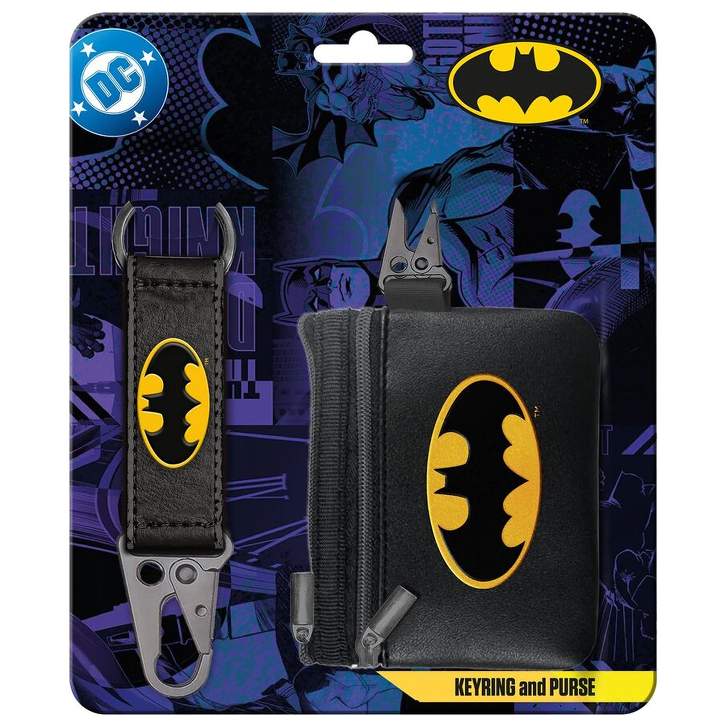 Batman DC Comics breloc + set de poșetă poza produsului