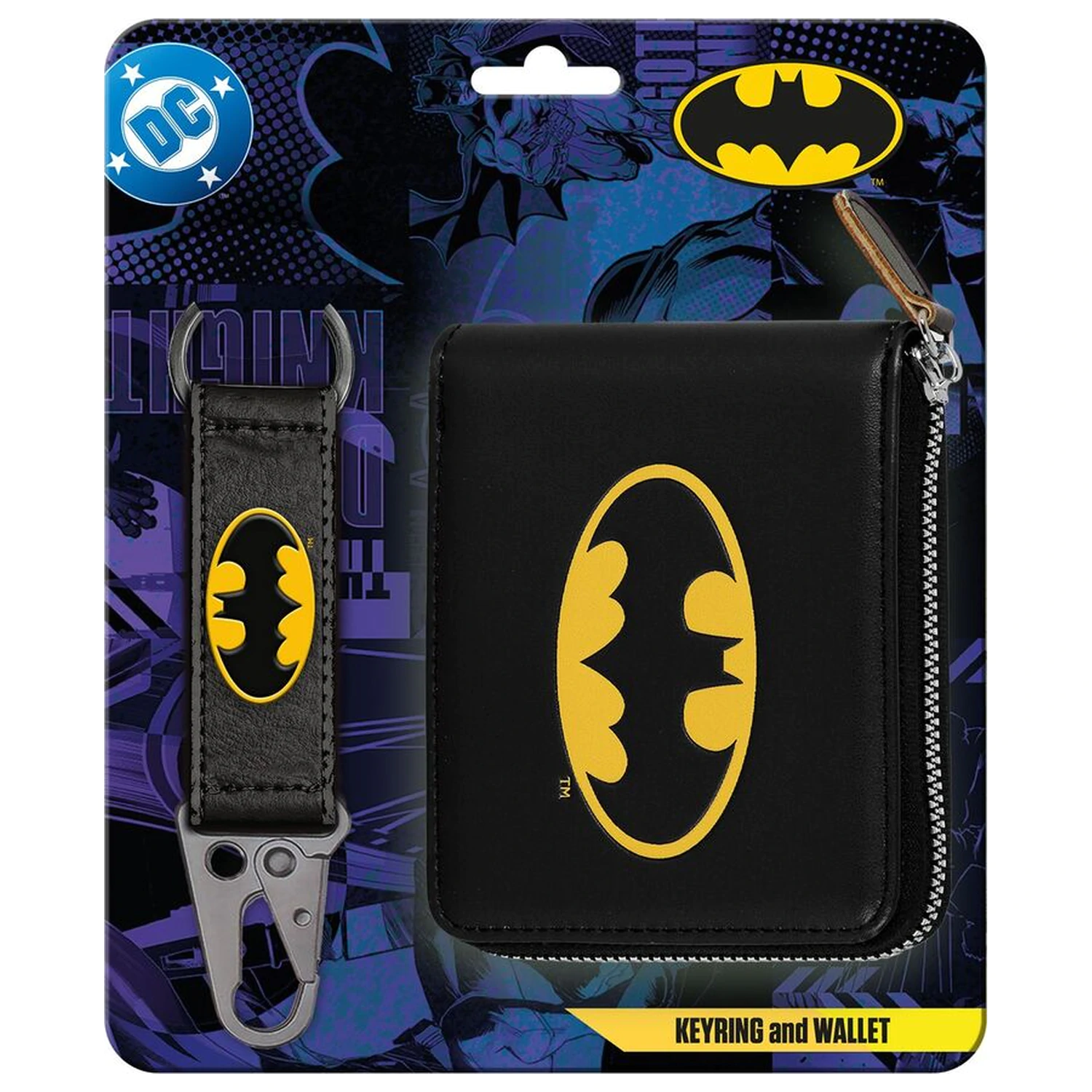 Batman DC Comics breloc + set portofel poza produsului