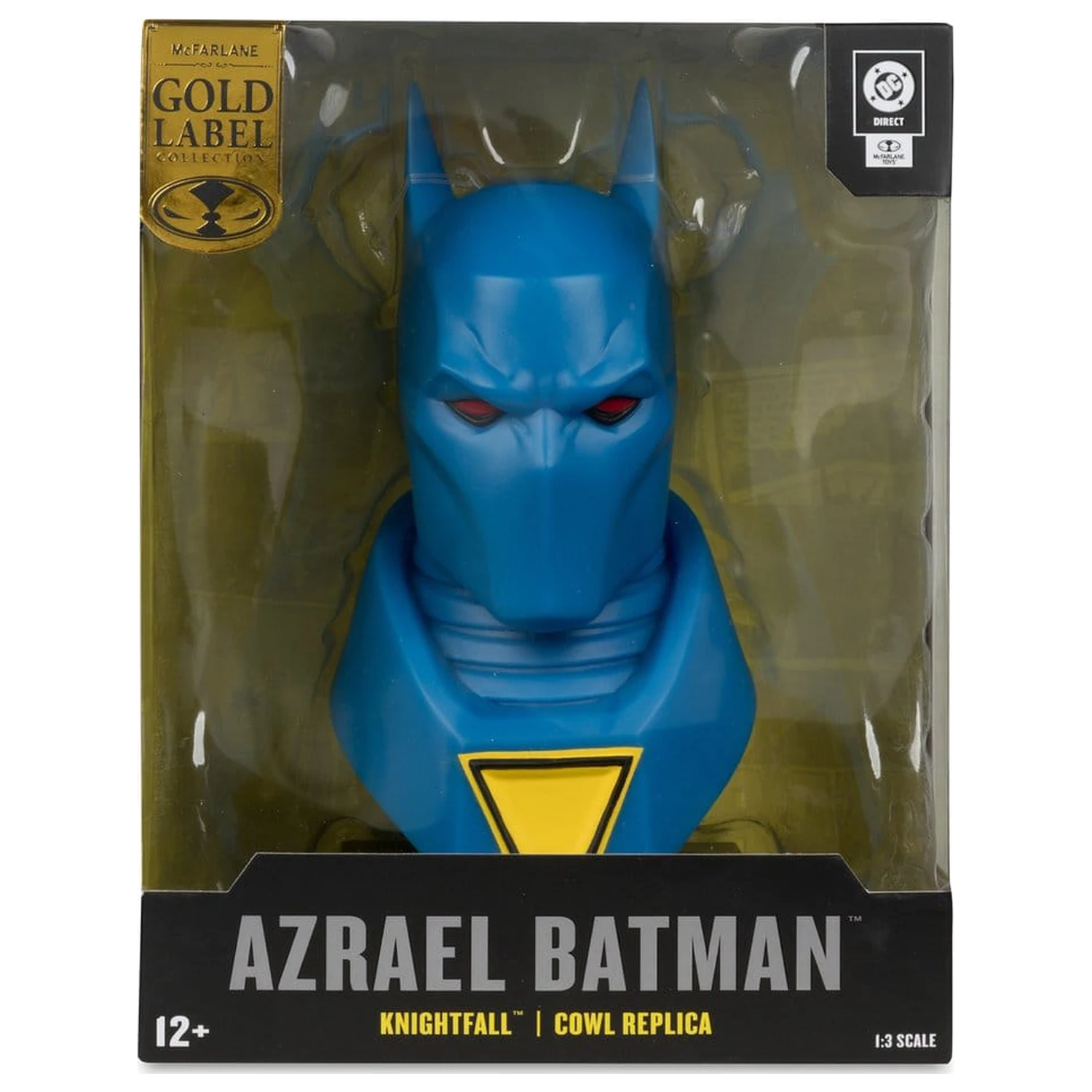 Batman DC Direct Mini-Replica 1/3 Azrael Batman Masca (Batman: Knightfall) (Gold Label Collection) 18 cm poza produsului