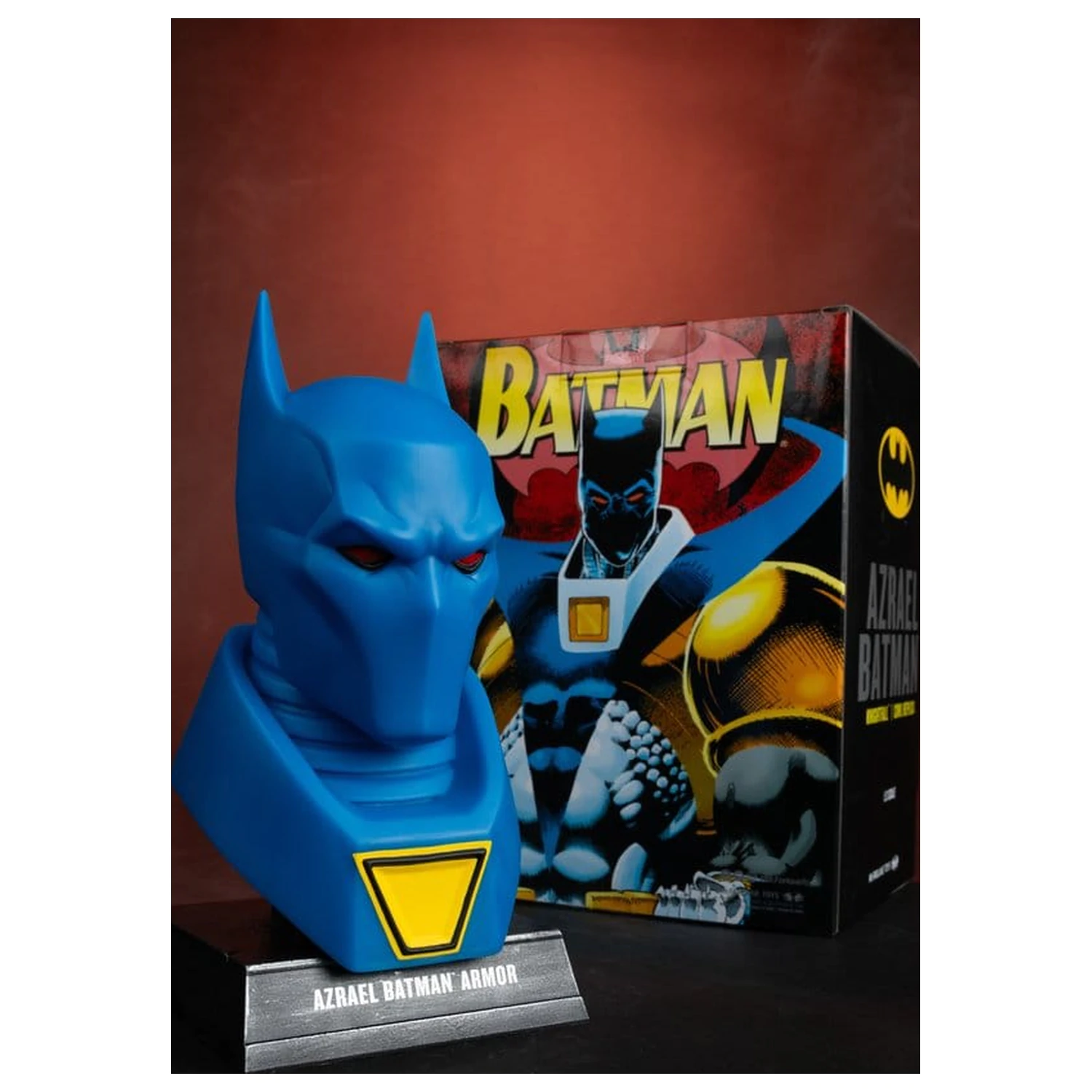 Batman DC Direct Mini-Replica 1/3 Azrael Batman Masca (Batman: Knightfall) (Gold Label Collection) 18 cm poza produsului