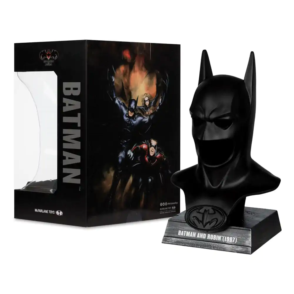 Batman DC Direct Mini Replica 1/3 Batman Cowl (Batman & Robin) 19 cm poza produsului