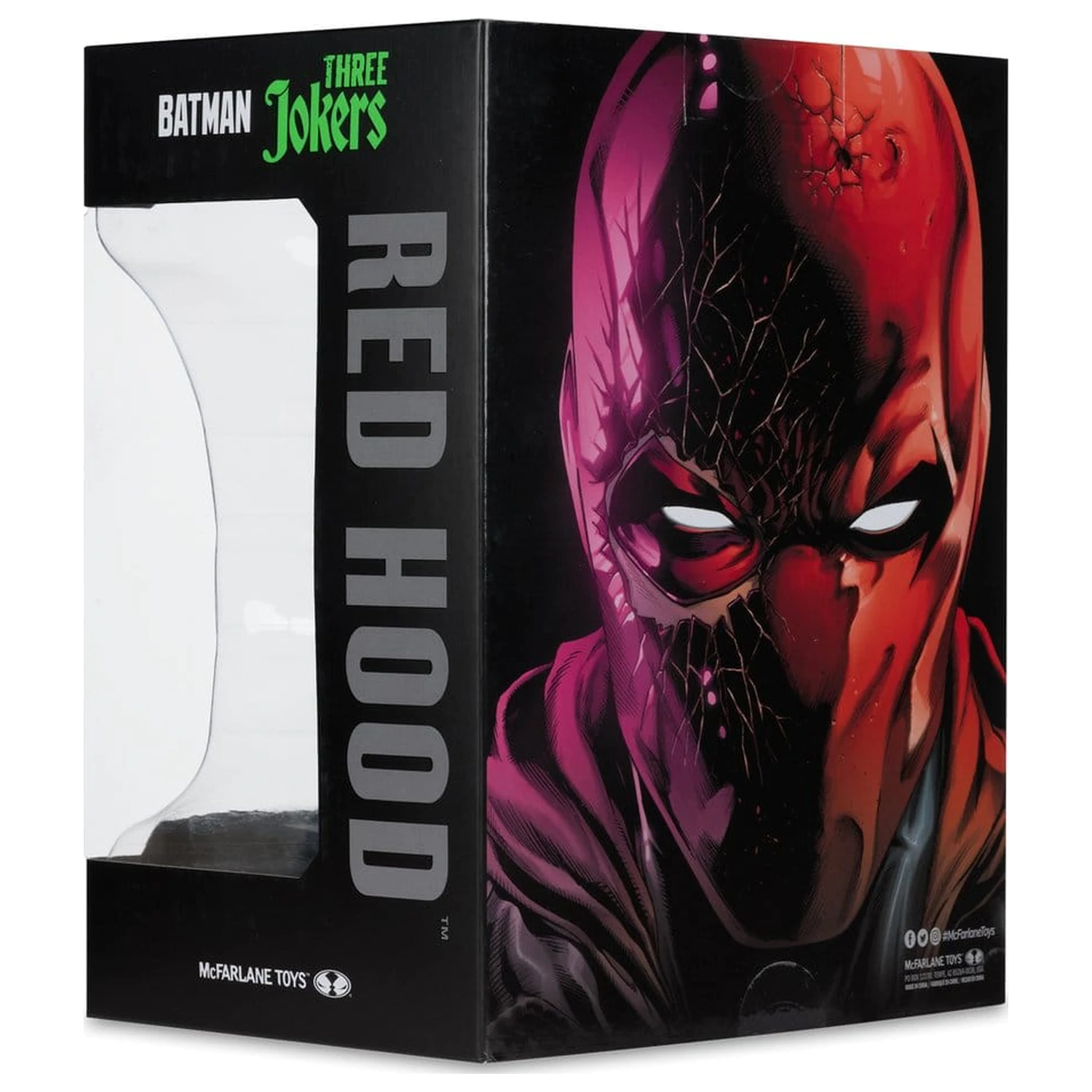Batman DC Direct Mini-Replica 1/3 Red Hood Mask (Batman: Three Jokers) 18 cm poza produsului