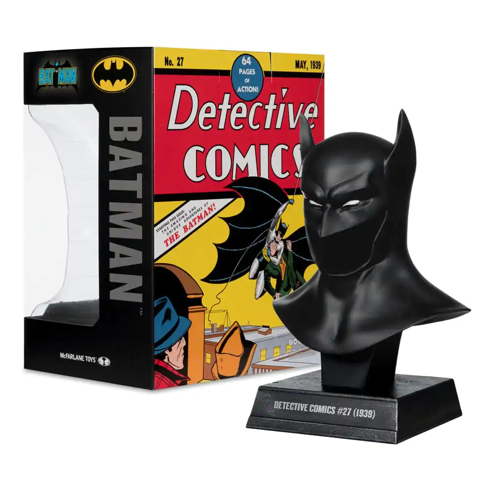 Batman DC Direct Mini Replică 1/3 Mască Batman (Detective Comics #27) (Prima Apariție) 18 cm poza produsului