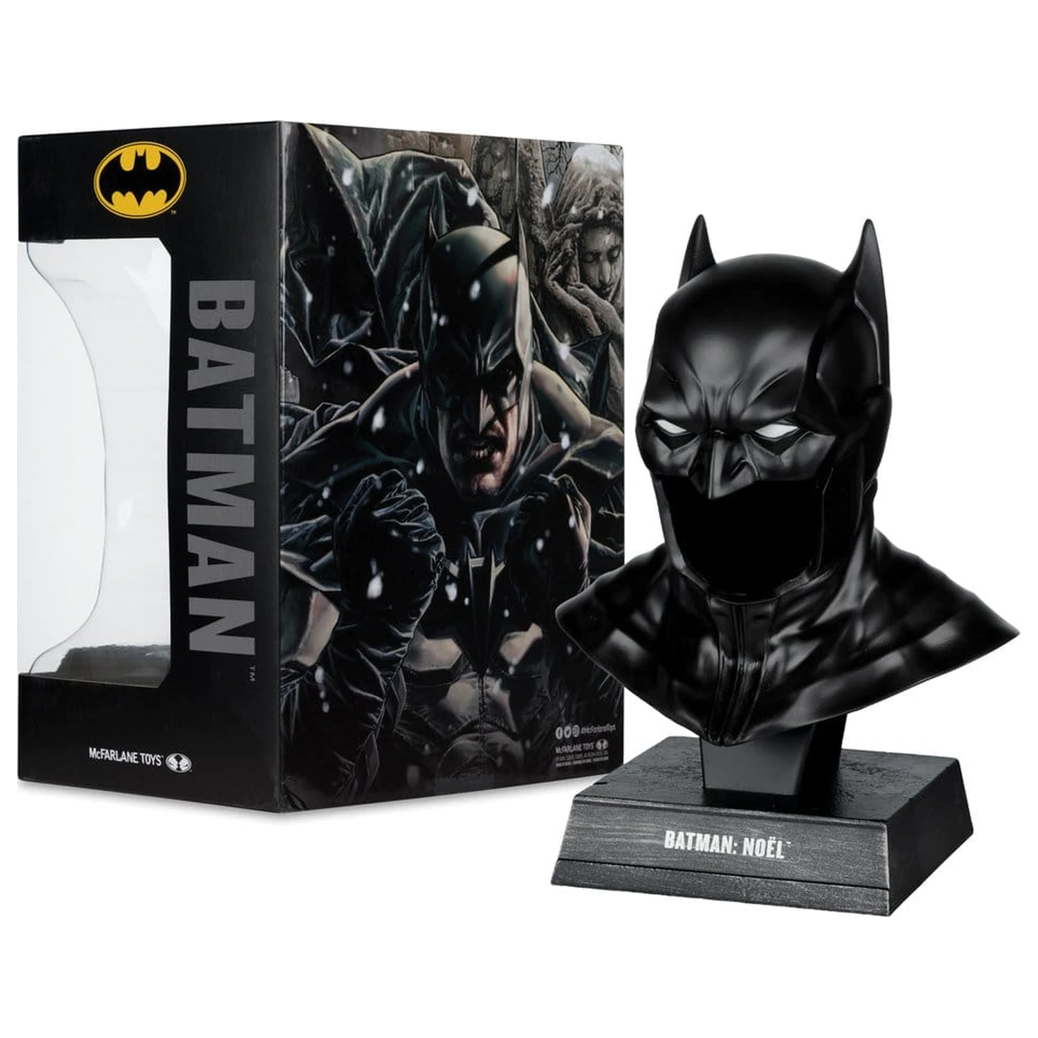 Batman DC Direct Mini-Replica 1/3 Masca Batman (Batman: Noel) 23 cm poza produsului