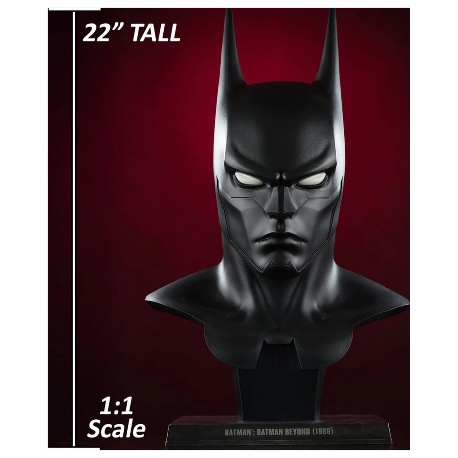 Batman DC Direct Replica Masca 1/1 Batman Beyond de 58 cm poza produsului