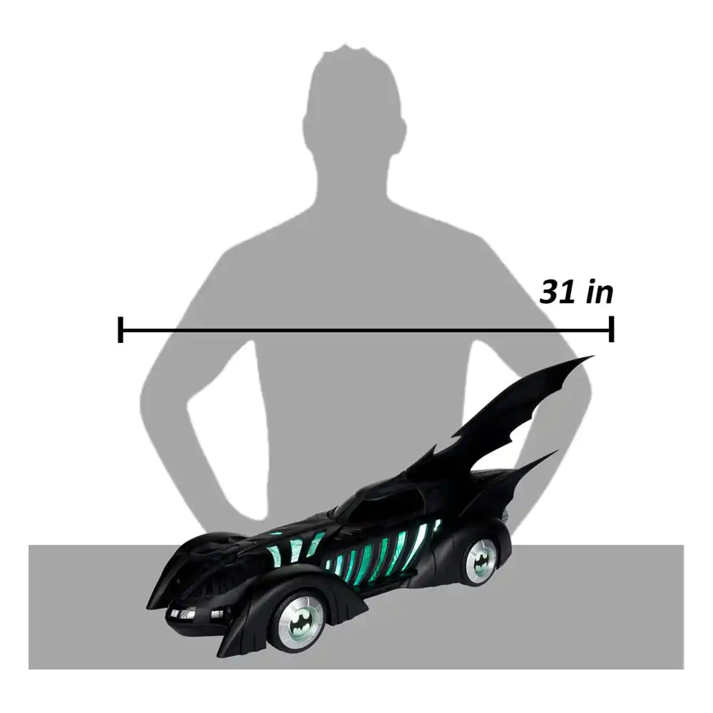 Figurina de actiune Batman Forever DC Multiverse cu vehicul Alfred Pennyworth & Batmobile (Gold Label) 79 cm poza produsului