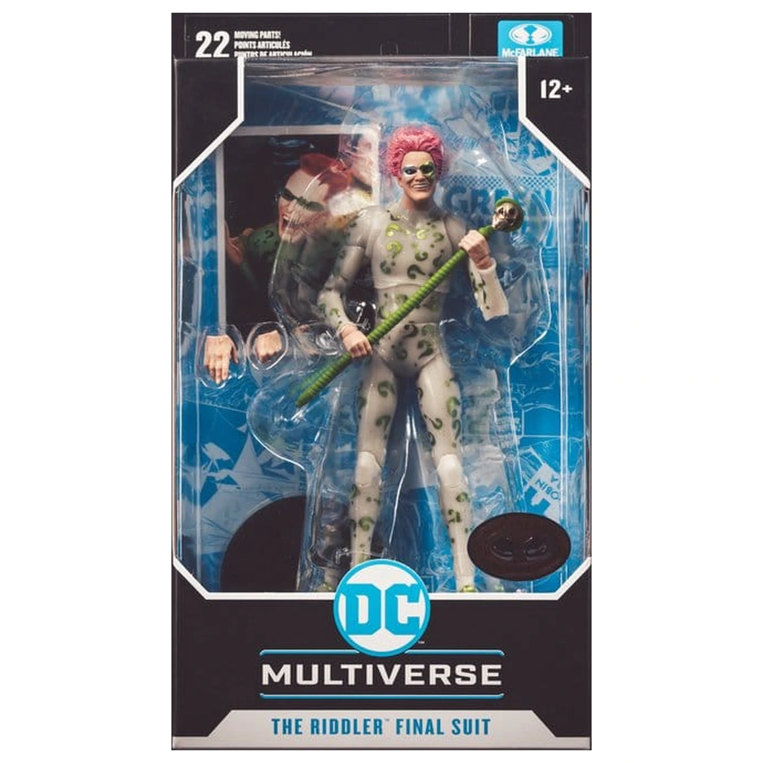 Batman Forever DC Multiverse Figurină de acțiune Riddler (Final Suit) (Red Platinum Edition) 18 cm poza produsului