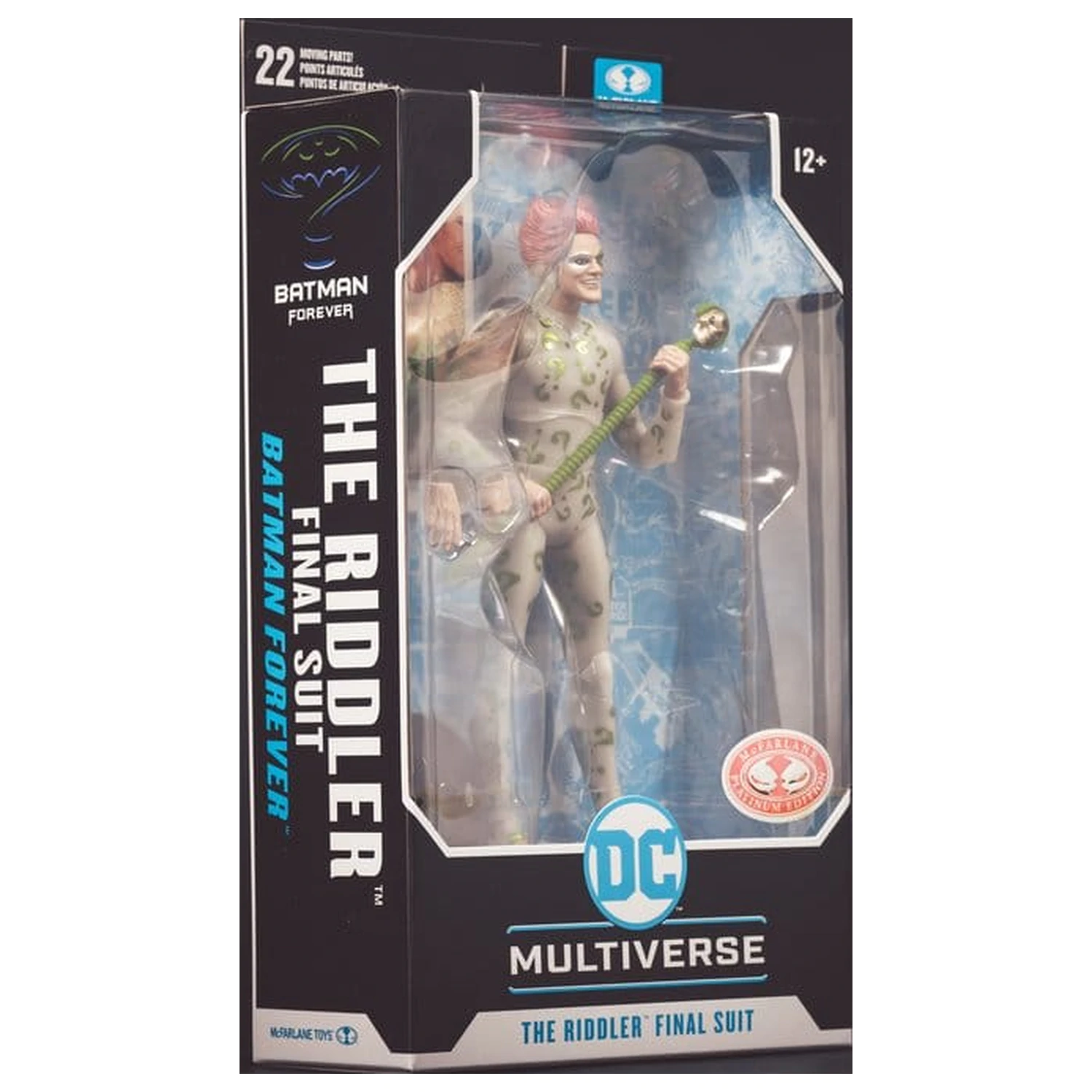 Batman Forever DC Multiverse Figurină de acțiune Riddler (Final Suit) (Red Platinum Edition) 18 cm poza produsului