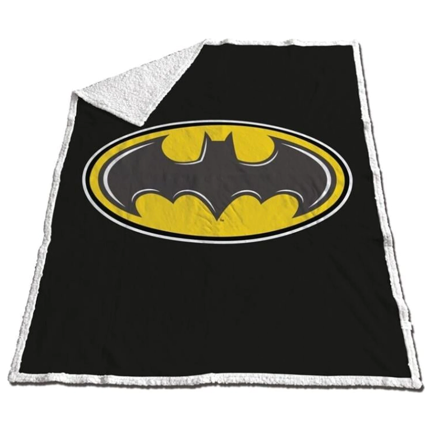 Pătură sherpa cu logo Batman 130x170cm poza produsului