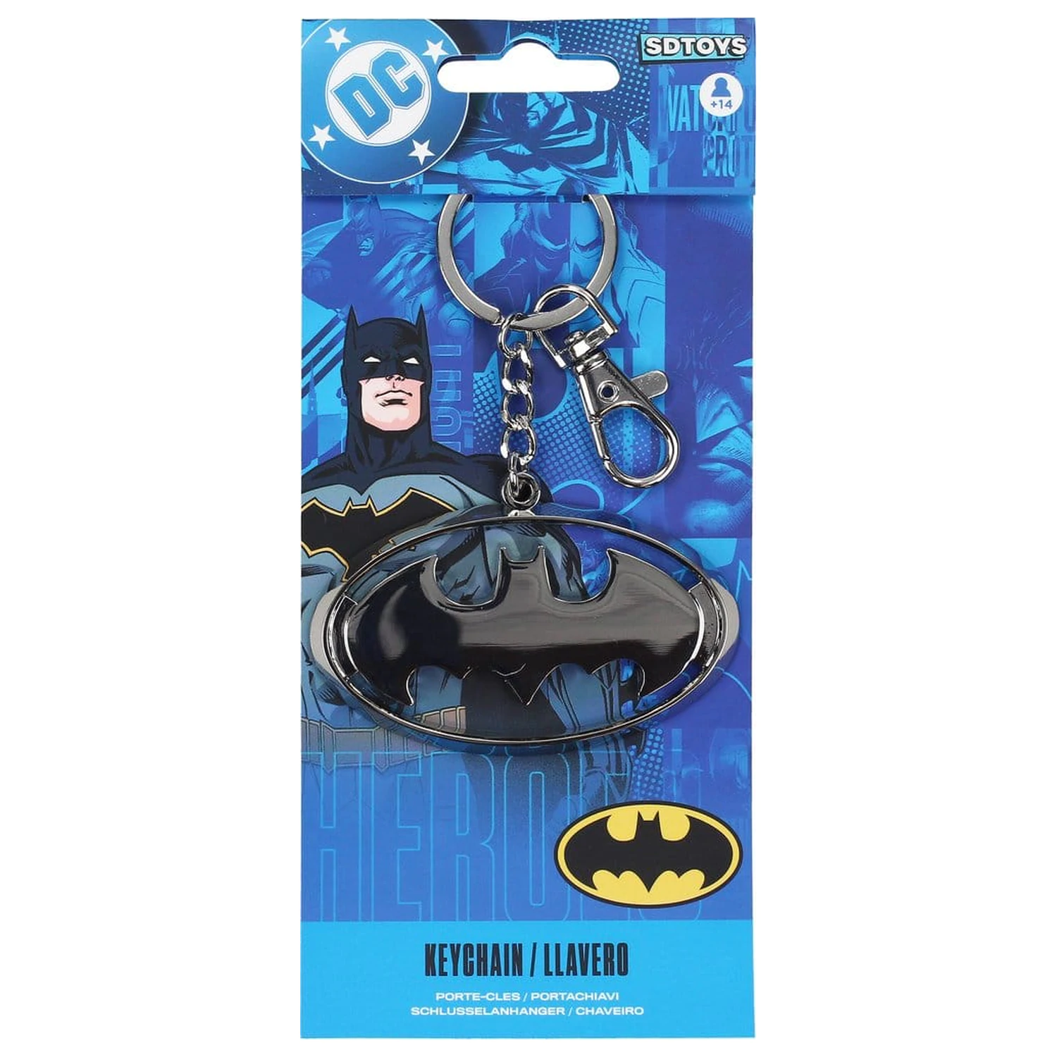 Batman breloc metalic poza produsului