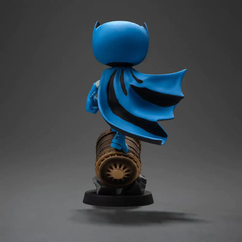 Figurină PVC Batman Mini Co. Batman on Bat-Signal (Blue Variant) 19 cm poza produsului
