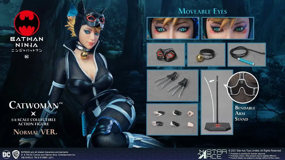 Batman Ninja My Favourite Movie Figurina de acțiune 1/6 Ninja Catwoman Normal Ver. 30 cm poza produsului