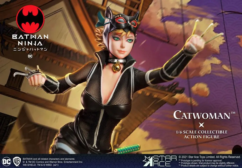 Batman Ninja My Favourite Movie Figurina de acțiune 1/6 Ninja Catwoman Normal Ver. 30 cm poza produsului