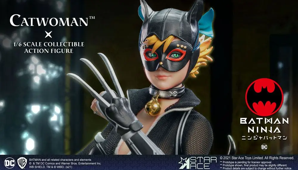 Batman Ninja My Favourite Movie Figurina de acțiune 1/6 Ninja Catwoman Normal Ver. 30 cm poza produsului