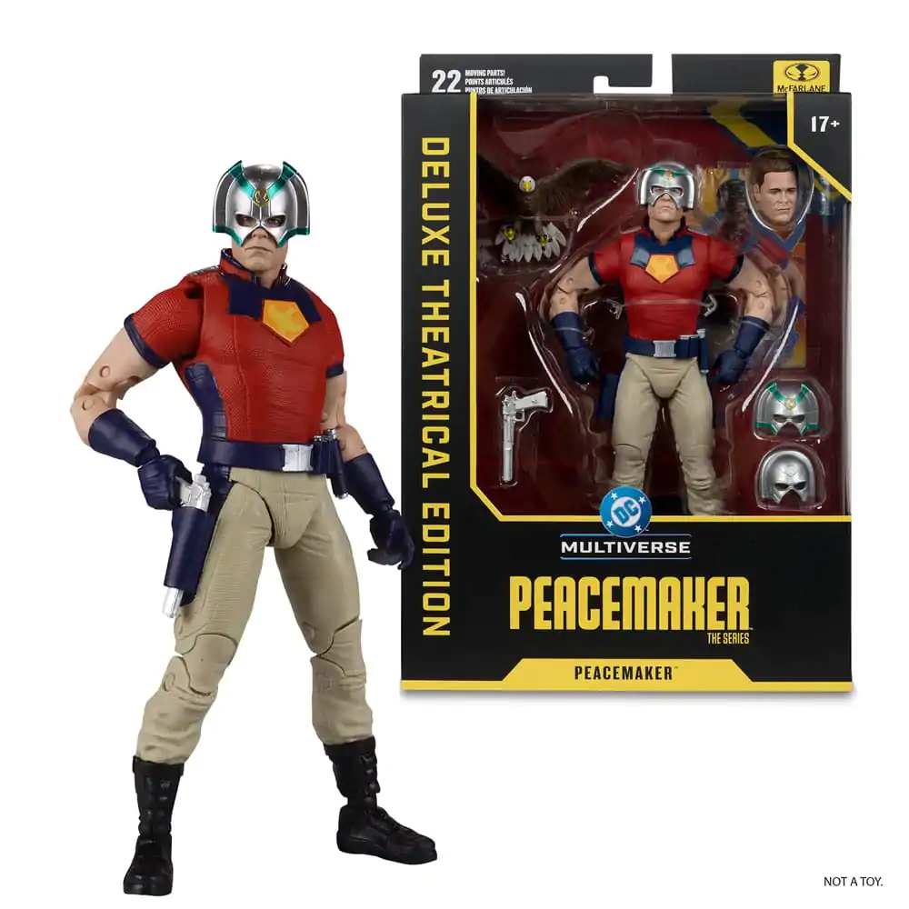 Peacemaker DC Multiverse DC Theatrical Deluxe Edition figurină de acțiune Peacemaker 19 cm poza produsului