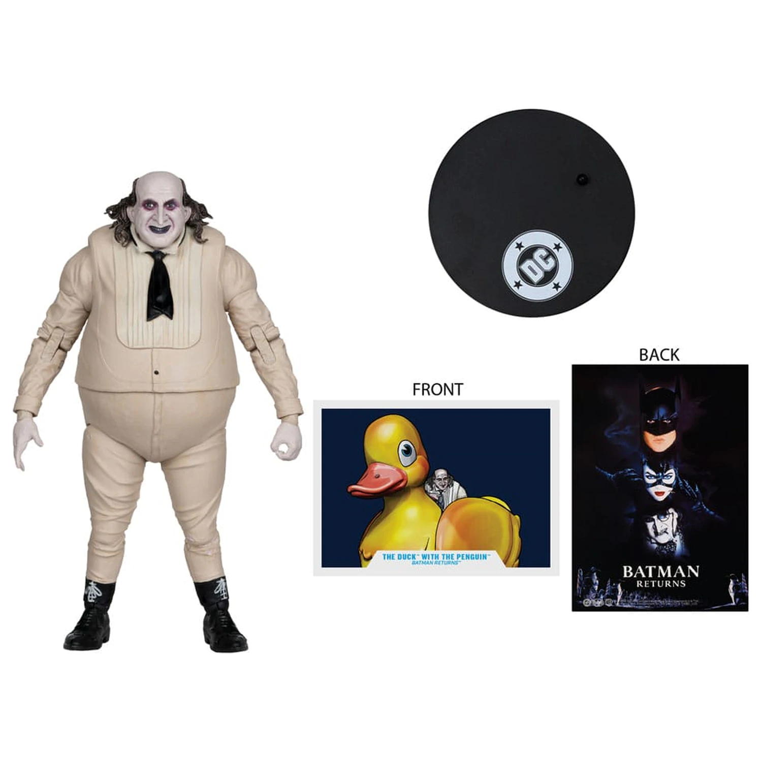 Batman Returns DC Multiverse cu figurina de actiune Vehicul The Duck & Penguin 24 cm poza produsului