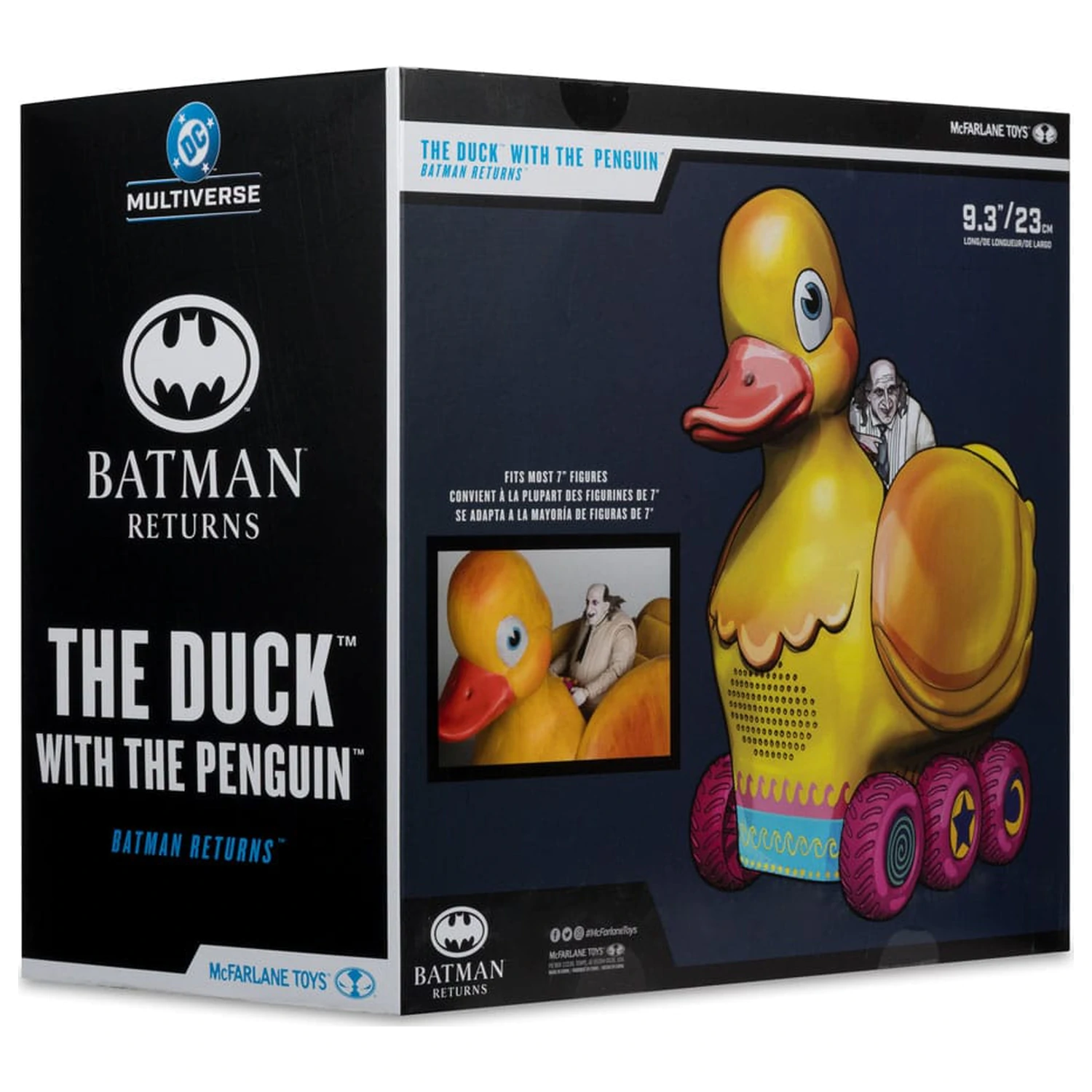 Batman Returns DC Multiverse cu figurina de actiune Vehicul The Duck & Penguin 24 cm poza produsului