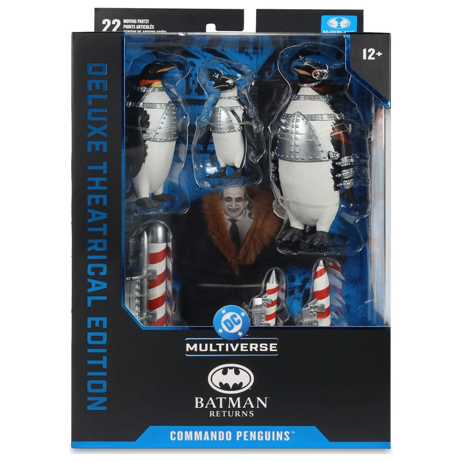 Batman Returns DC Theatrical Deluxe Edition Figurina de actiune Pinguini Comando Pachet de 12 cm poza produsului