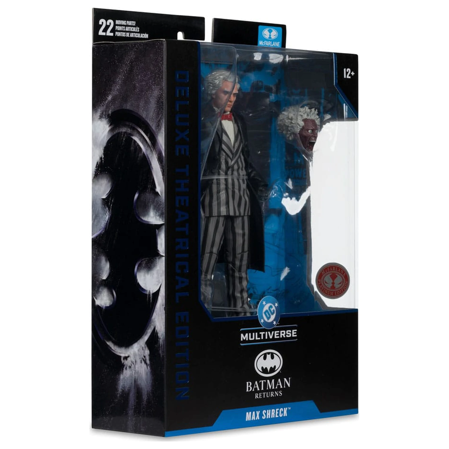 Batman Returns DC Theatrical Deluxe Edition Figurina de actiune Max Shreck Red Platinum Edition 18 cm poza produsului