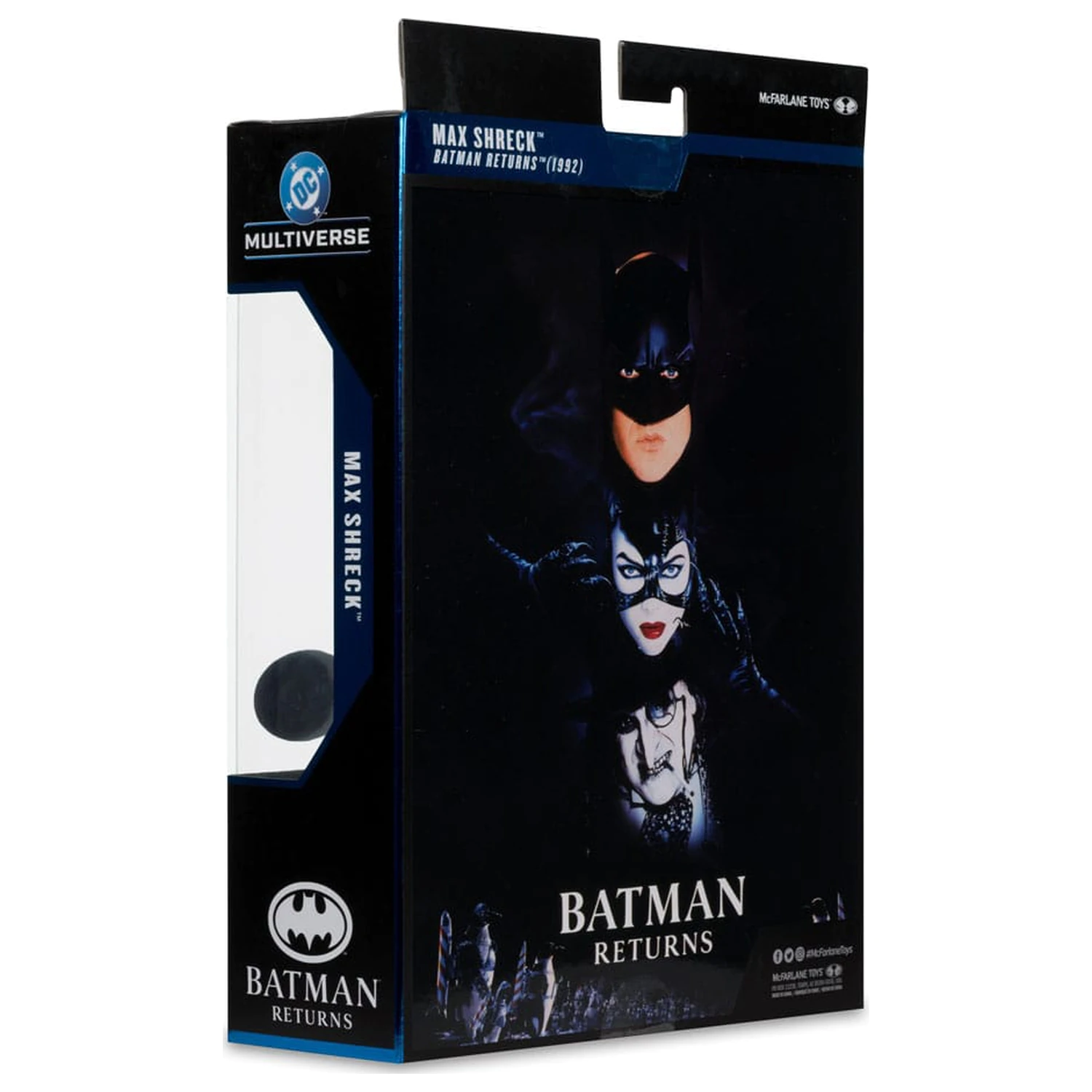 Batman Returns DC Theatrical Deluxe Edition Figurina de actiune Max Shreck Red Platinum Edition 18 cm poza produsului