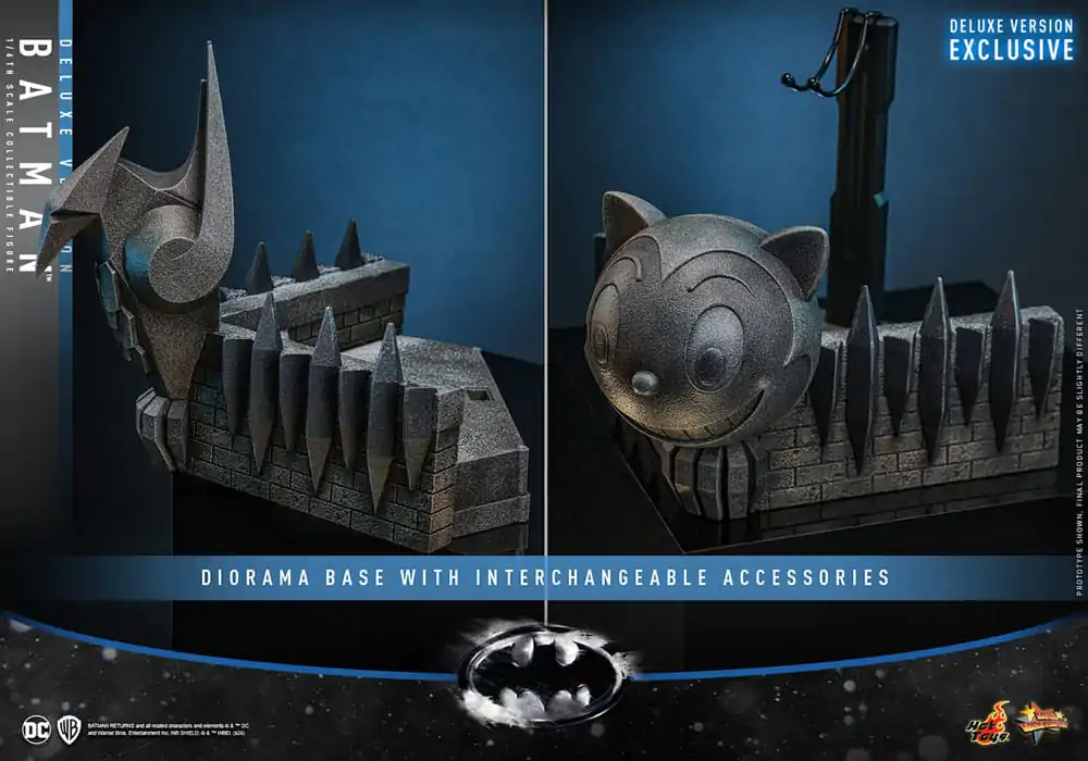 Figurină de Acțiune Masterpiece Film Batman Returns 1/6 Batman (Versiune Deluxe) 30 cm poza produsului