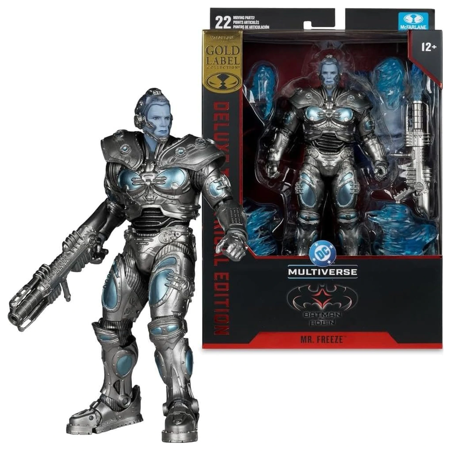Batman & Robin DC Multiverse Figurina de acțiune Mr. Freeze (Gold Label) 18 cm poza produsului