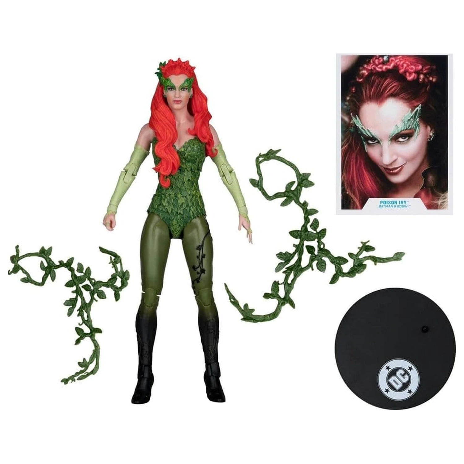 Batman & Robin DC Multiverse Figurina de actiune Poison Ivy (Gold Label) 18 cm poza produsului