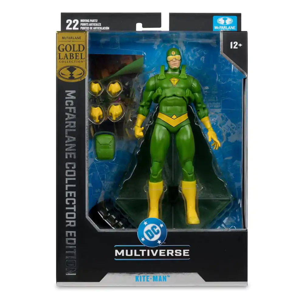 Batman Rogues DC Multiverse McFarlane Collector Edition figurină de acțiune #43 Kite Man (Gold Label) 21 cm poza produsului
