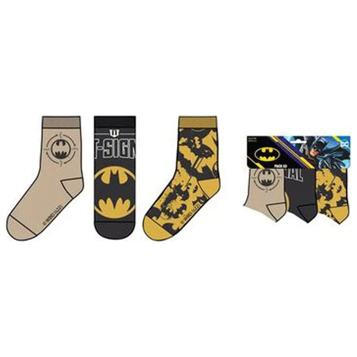 Batman Sign Ciorapi pentru copii 27/30 poza produsului