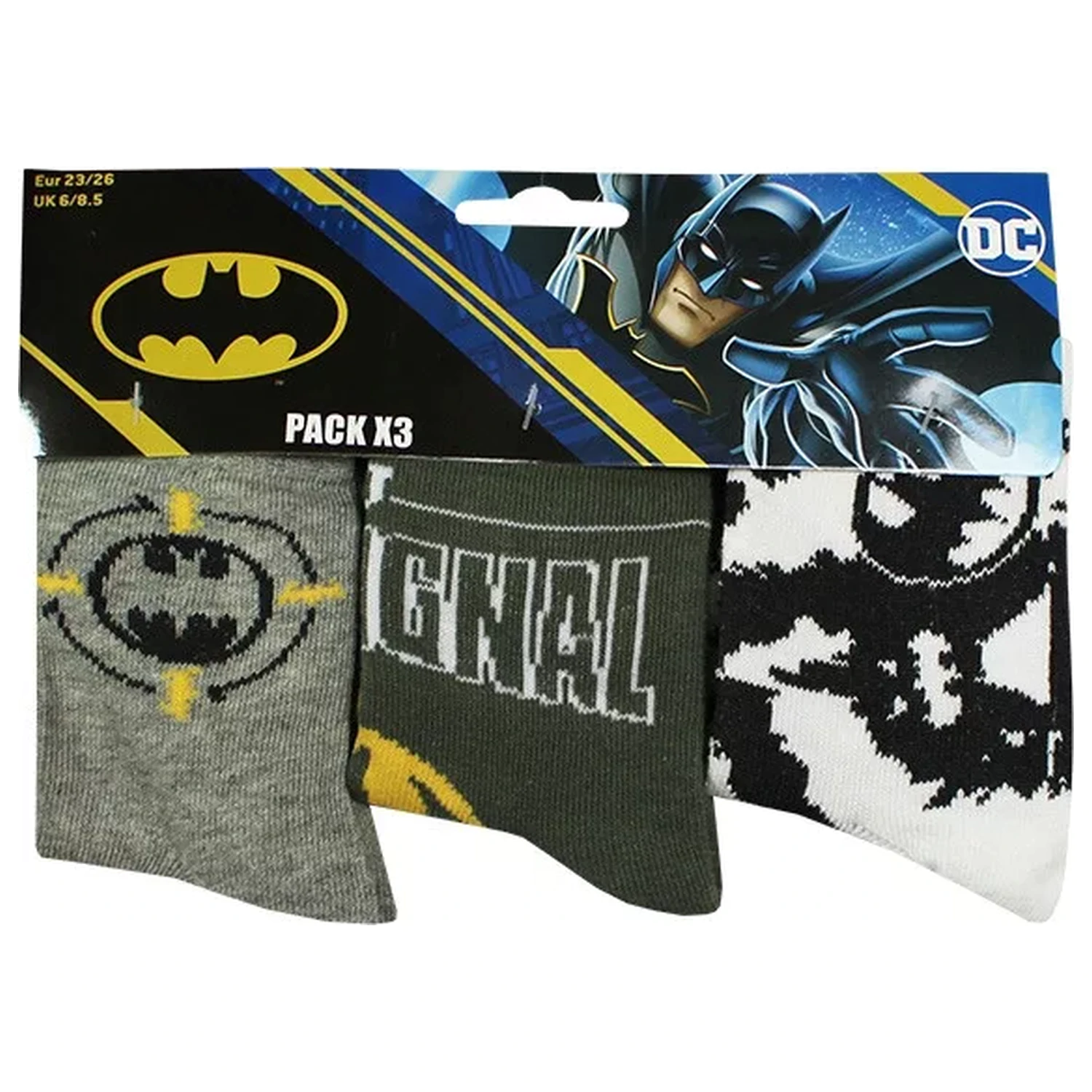 Batman Signal Kids' Sosete 31/34 poza produsului