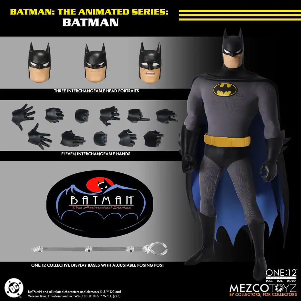 Batman: The Animated Series Figurina de acțiune 1/12 Batman 17 cm poza produsului