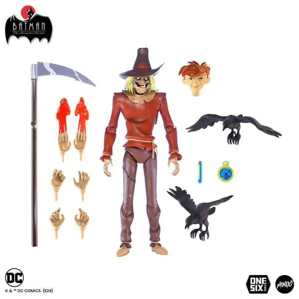 Figurină de acțiune Batman: The Animated Series 1/6 Scarecrow 30 cm poza produsului