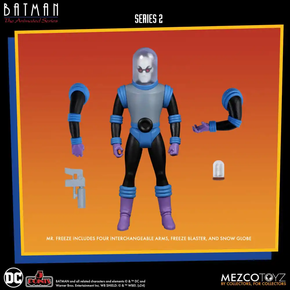 Batman: The Animated Series 2 figurine de acțiune 5 Points Set Cutie Deluxe 9 cm poza produsului