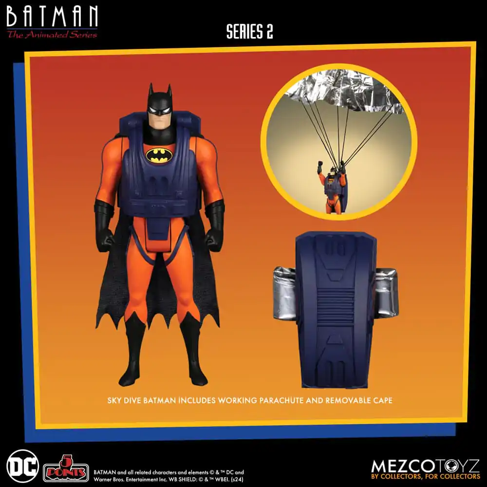 Batman: The Animated Series 2 figurine de acțiune 5 Points Set Cutie Deluxe 9 cm poza produsului